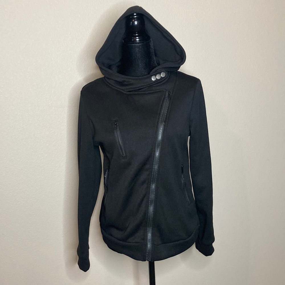 Fee et Rit Hooded fleece coat